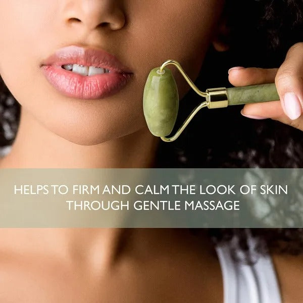 Jade Roller + Cooling Ice Face Mask Set – Self‑Care Beauty Kit